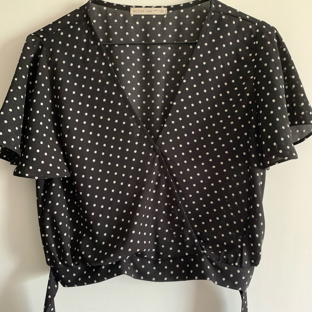 Cropped blouse